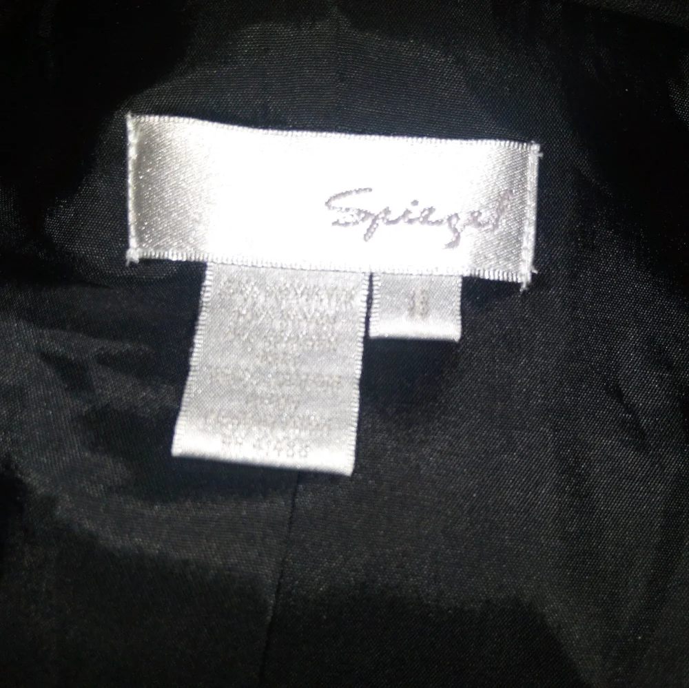 Spiegel Black Tuxedo Hourglass Blazer Sz 8 NWOT - Picture 14 of 16